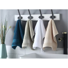 white  color 100% full cotton long terry 16S hotel towel set